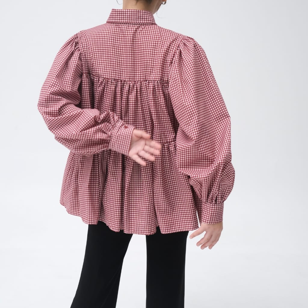 SHOPATALEEN Heira Oversized Ruffle Shirt - Image 5