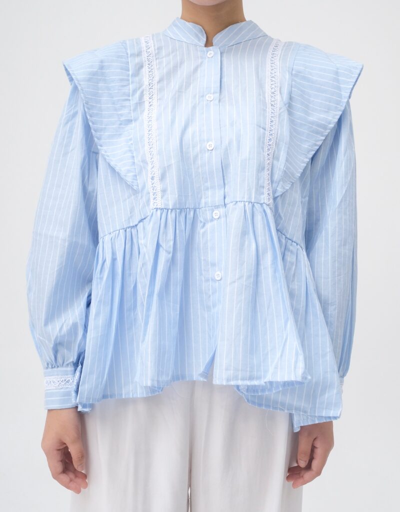 Alternative view of SHOPATALEEN - Elma Ruffles Shirt