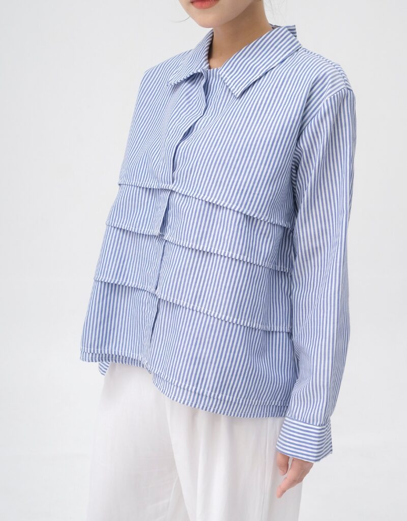 SHOPATALEEN - Zoe Pleats Shirt