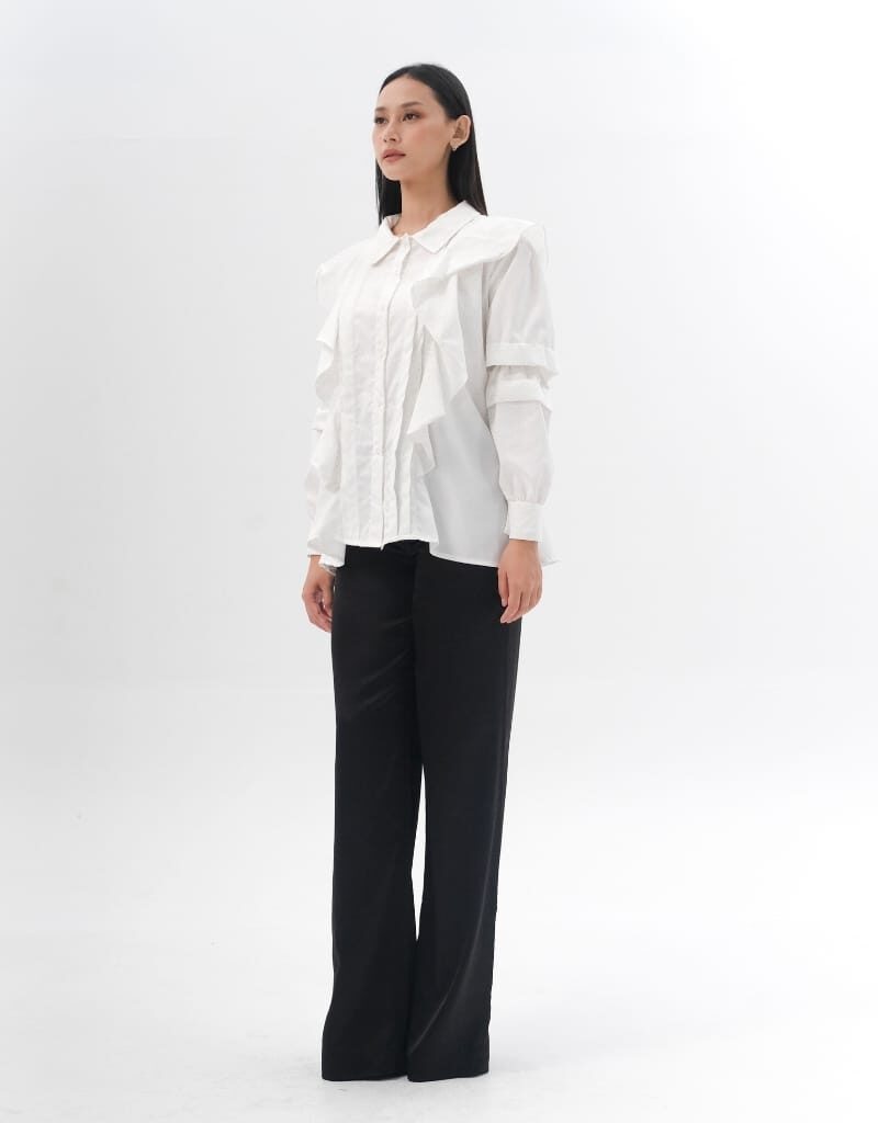 Alternative view of SHOPATALEEN – Laluna White Top